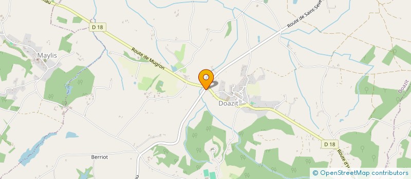 localisation de l'entreprise MADAME EMMA DHEDIN  DOAZIT