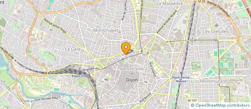 localisation de l'entreprise MADAME EMMA DIOLOT à DIJON