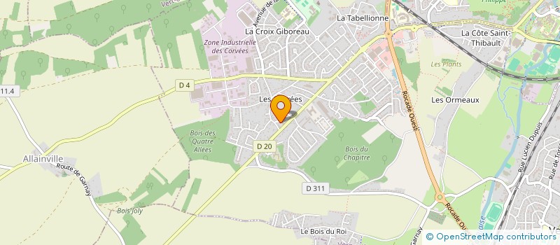 localisation de l'entreprise MADAME EMMA DOS RAMOS à VERNOUILLET