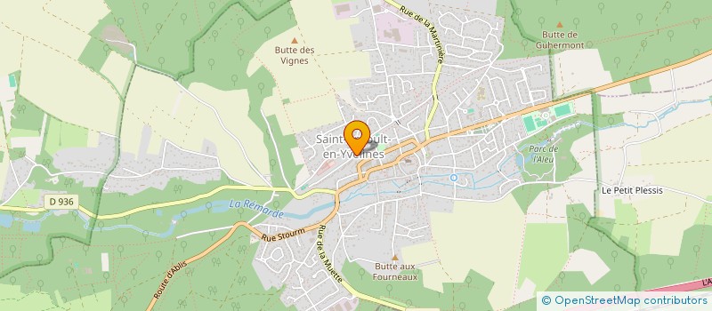 localisation de l'entreprise MADAME EMMA DROULERS  SAINT-ARNOULT-EN-YVELINES