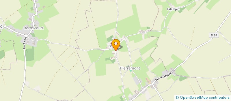 localisation de l'entreprise MADAME EMMA DROUVIN  PIERREMONT