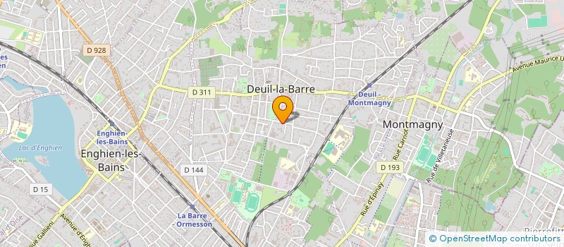 localisation de l'entreprise MADAME EMMA DRUET à DEUIL-LA-BARRE