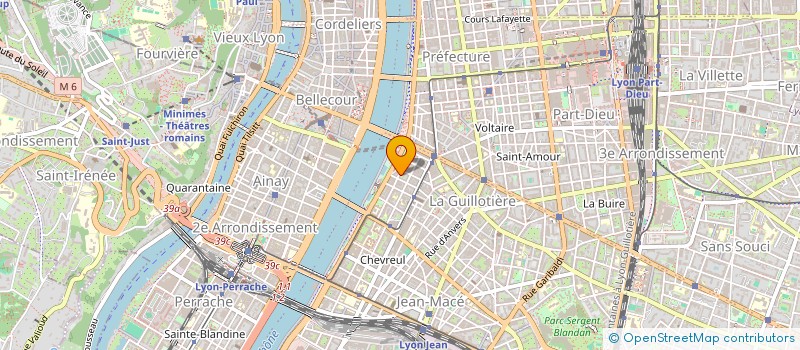 localisation de l'entreprise MADAME EMMA DUBOS  LYON