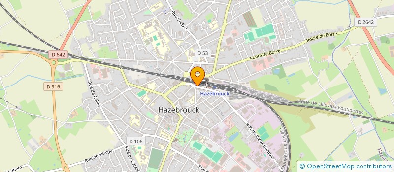 localisation de l'entreprise MADAME EMMA DUCOURANT à HAZEBROUCK