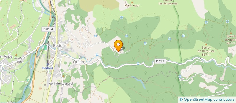 localisation de l'entreprise MADAME EMMA DUFAU  BEDOUS