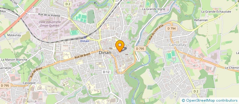 localisation de l'entreprise MADAME EMMA DUMAS à DINAN