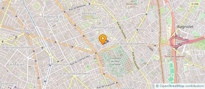 localisation de l'entreprise MADAME EMMA DUMONT  PARIS