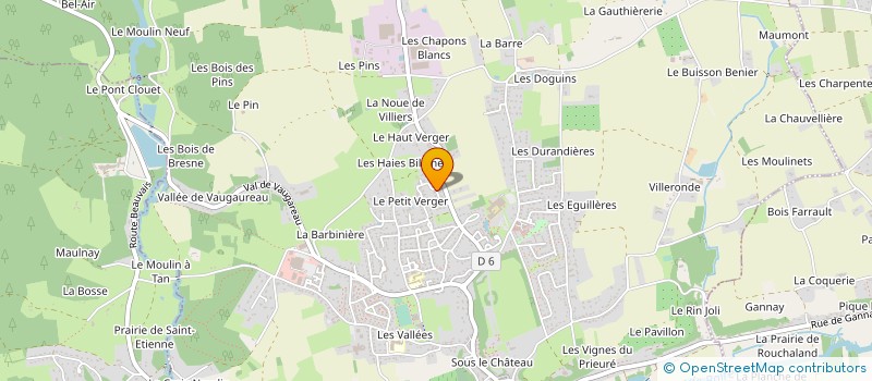 localisation de l'entreprise MADAME EMMA DUPLAN  PERNAY