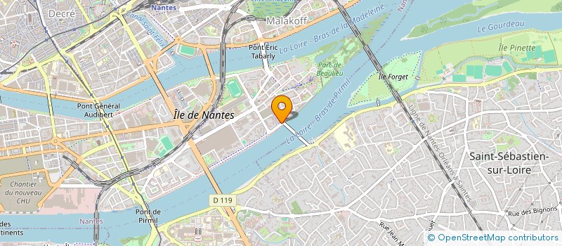 localisation de l'entreprise MADAME EMMA DUPRE à NANTES