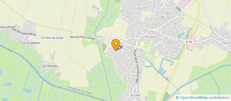 localisation de l'entreprise MADAME EMMA DUPREZ  ANGLES