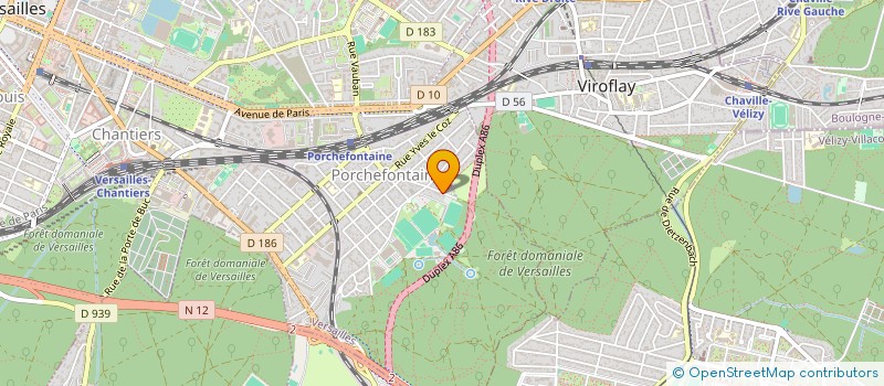 localisation de l'entreprise MADAME EMMA DUTHU à VERSAILLES