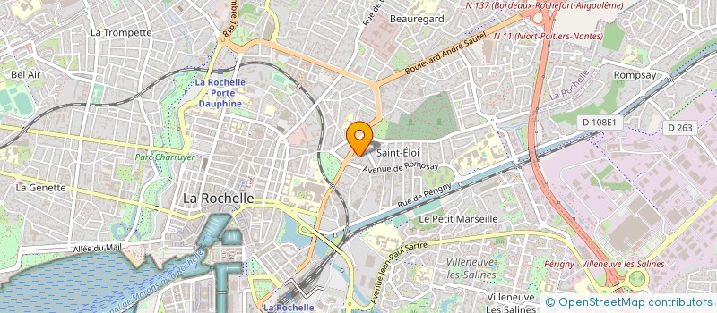 localisation de l'entreprise MADAME EMMA EMMA KRAEMER  LA ROCHELLE