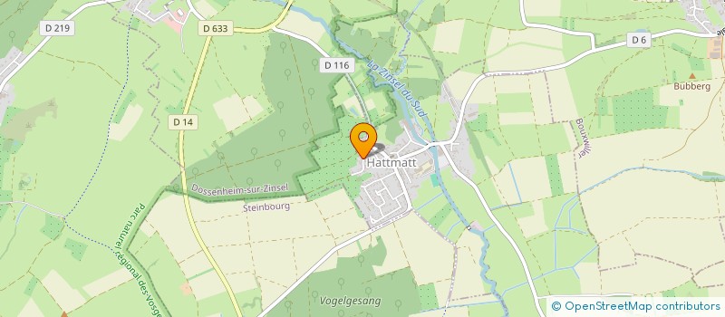 localisation de l'entreprise MADAME EMMA ERNST  HATTMATT