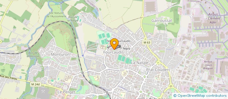 localisation de l'entreprise MADAME EMMA ESCORBIAC à COLOMIERS