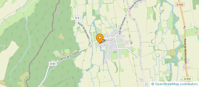 localisation de l'entreprise MADAME EMMA EVANS  CAIXON