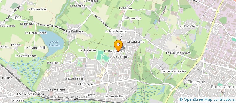 localisation de l'entreprise MADAME EMMA FAGUNDES à COUERON