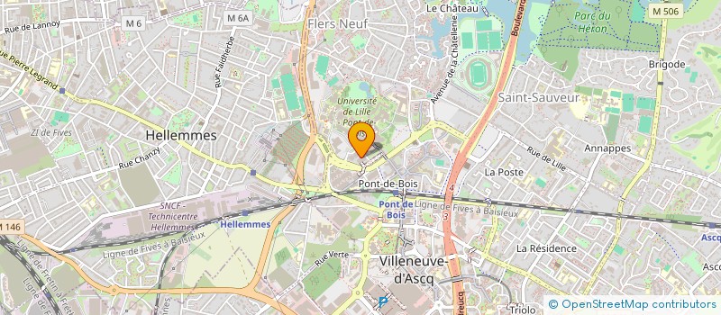 localisation de l'entreprise MADAME EMMA FATY  VILLENEUVE-D'ASCQ