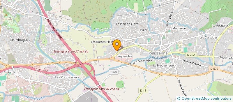 localisation de l'entreprise MADAME EMMA FAUVEAU à PELISSANNE