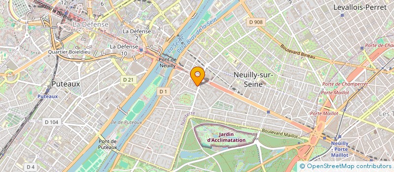 localisation de l'entreprise MADAME EMMA FAVRICHON à NEUILLY-SUR-SEINE