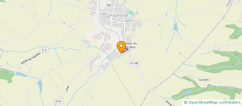 localisation de l'entreprise MADAME EMMA FELGA  GARGANVILLAR