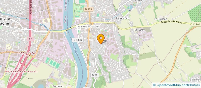 localisation de l'entreprise MADAME EMMA FICHET à JASSANS-RIOTTIER