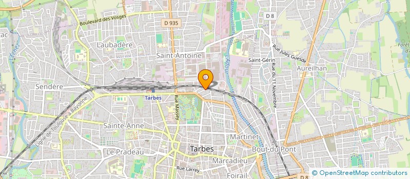 localisation de l'entreprise MADAME EMMA FONDEVILLA  TARBES