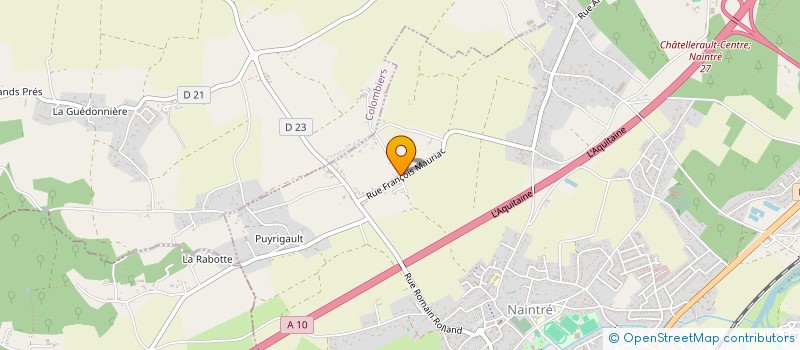 localisation de l'entreprise MADAME EMMA FONQUERNIE  CENON-SUR-VIENNE