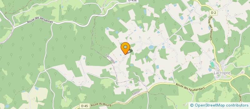 localisation de l'entreprise MADAME EMMA FONTEYNE  LACROPTE