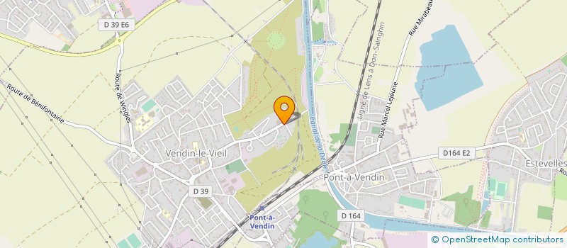 localisation de l'entreprise MADAME EMMA FRANCOIS  VENDIN-LE-VIEIL