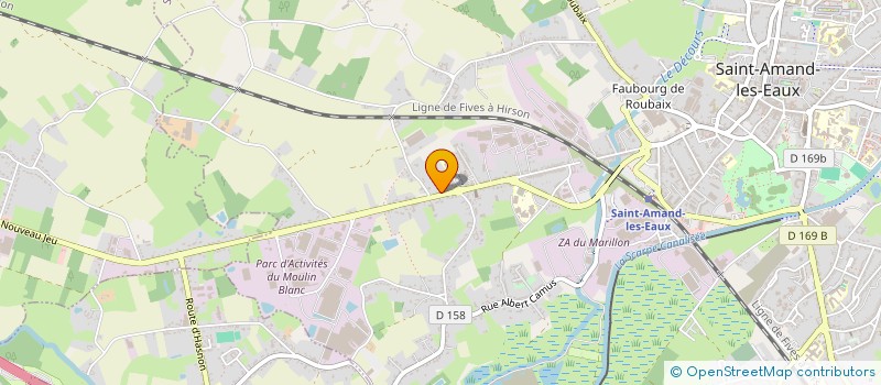 localisation de l'entreprise MADAME EMMA FREDRYCK  DUNKERQUE