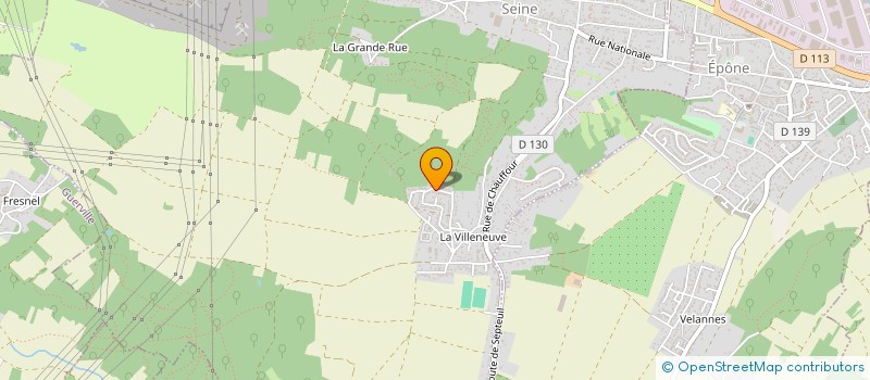 localisation de l'entreprise MADAME EMMA FROMENT  MEZIERES-SUR-SEINE