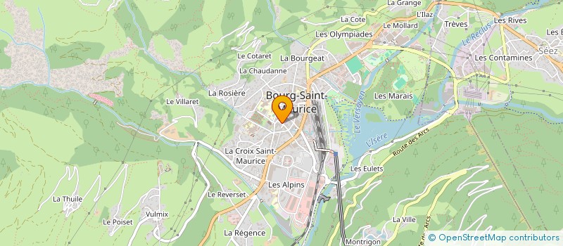 localisation de l'entreprise MADAME EMMA FULLER  BOURG-SAINT-MAURICE