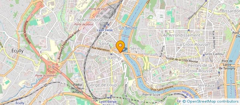 localisation de l'entreprise MADAME EMMA FUSTER  LYON