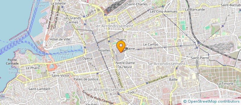 localisation de l'entreprise MADAME EMMA GABEBRESE à MARSEILLE