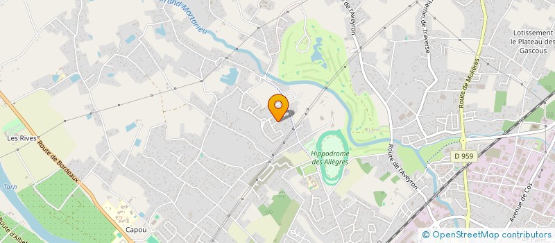 localisation de l'entreprise MADAME EMMA GABENS  MONTAUBAN