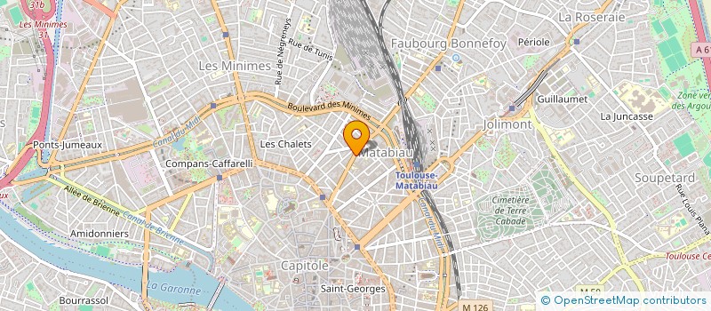 localisation de l'entreprise MADAME EMMA GAILLAT à TOULOUSE