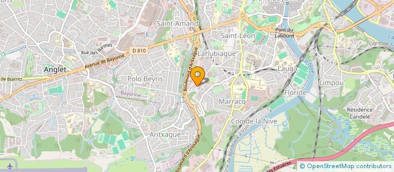 localisation de l'entreprise MADAME EMMA GAISAN DONCEL  BAYONNE