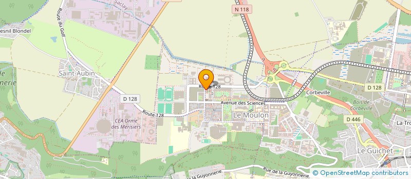 localisation de l'entreprise MADAME EMMA GANDREY  GIF-SUR-YVETTE