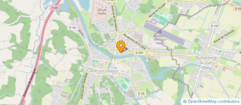 localisation de l'entreprise MADAME EMMA GARCIA  AIRE-SUR-L'ADOUR