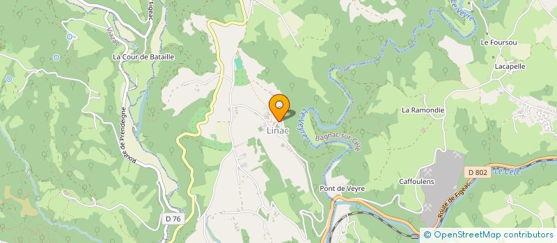 localisation de l'entreprise MADAME EMMA GARCIN  LINAC