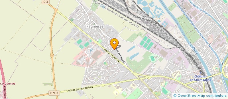 localisation de l'entreprise MADAME EMMA GARRIDO  FAGNIERES