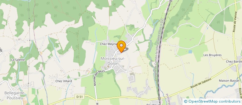 localisation de l'entreprise MADAME EMMA GASSIER  MOISSIEU-SUR-DOLON