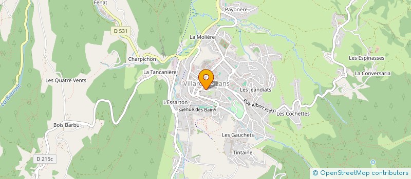 localisation de l'entreprise MADAME EMMA GERARD à VILLARD-DE-LANS