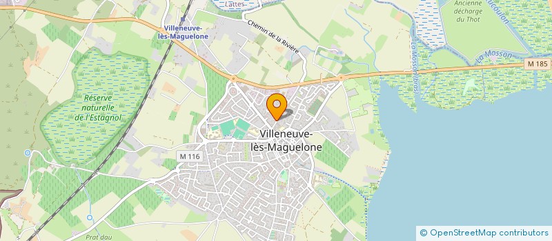 localisation de l'entreprise MADAME EMMA GERARD  VILLENEUVE-LES-MAGUELONE