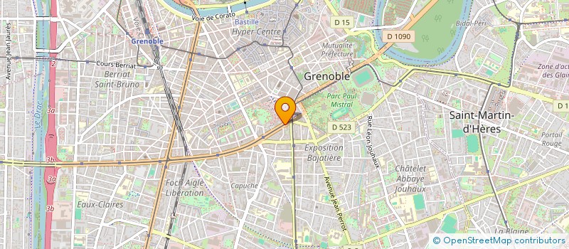 localisation de l'entreprise MADAME EMMA GERVAISE à GRENOBLE