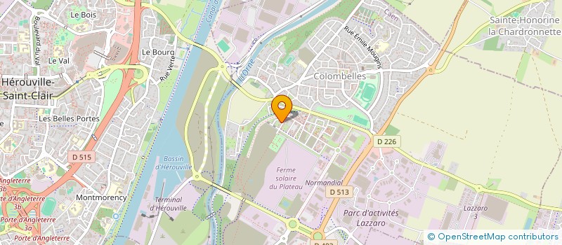 localisation de l'entreprise MADAME EMMA GIBON  COLOMBELLES