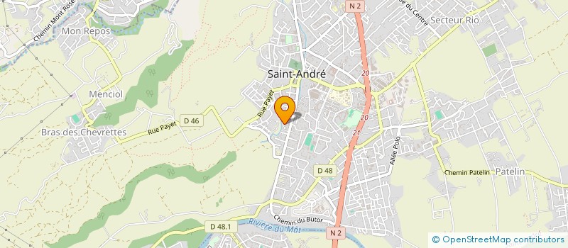 localisation de l'entreprise MADAME EMMA GIGANT  SAINT-ANDRE