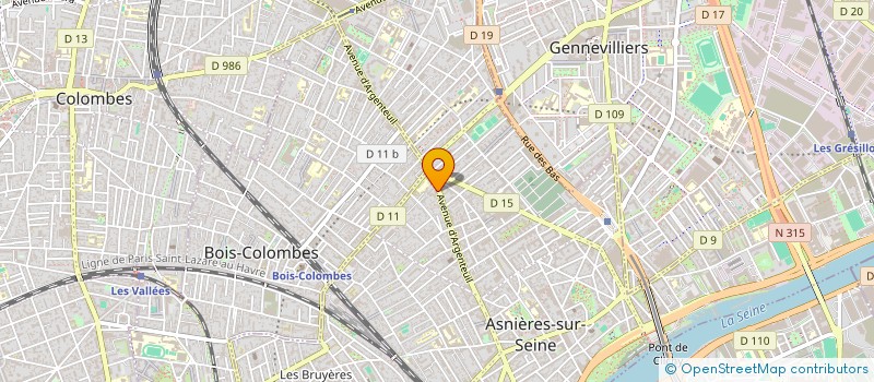 localisation de l'entreprise MADAME EMMA GIRARD à ASNIERES-SUR-SEINE