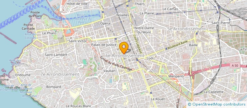 localisation de l'entreprise MADAME EMMA GIRONCE à MARSEILLE