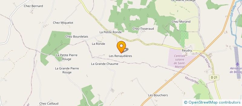 localisation de l'entreprise MADAME EMMA GODBER à SAINT-MARTIAL
